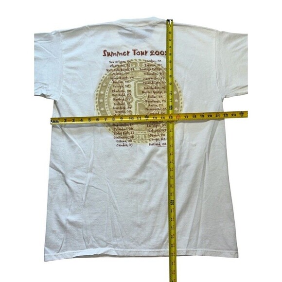 Vintage Y2K Melissa Etheridge Summer Tour T Shirt 2002 Size XL All Sport Tag - Picture 6 of 6